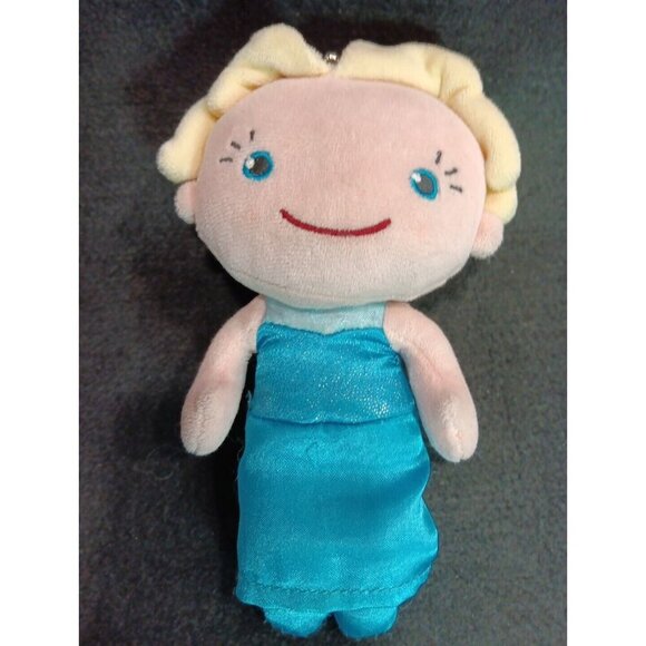 Disney Store Frozen Elsa Coin Purse Pouch 7" Plush Doll II 2 1 Figure Mini Bag - Picture 5 of 5